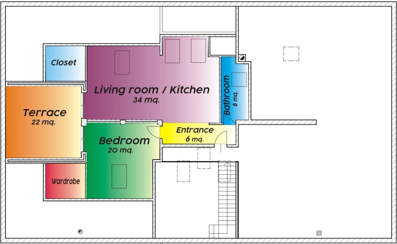 Loft 29 Mansardato Con Ampio Terrazzo Bussoleno Buitenkant foto