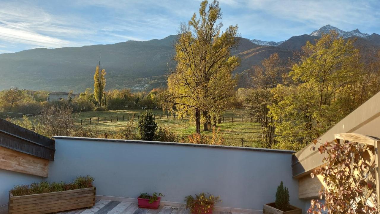Loft 29 Mansardato Con Ampio Terrazzo Bussoleno Buitenkant foto